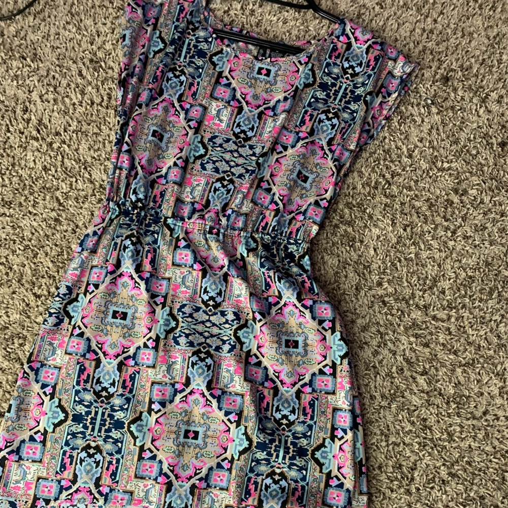dress (short in the front long in the back)